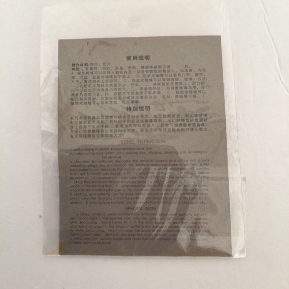 BUTTERFLY PIN NWT - Picture 4 of 5